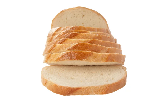 Pane bianco affettato — Foto Stock