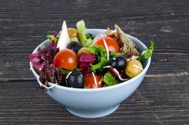 taze karışık salata