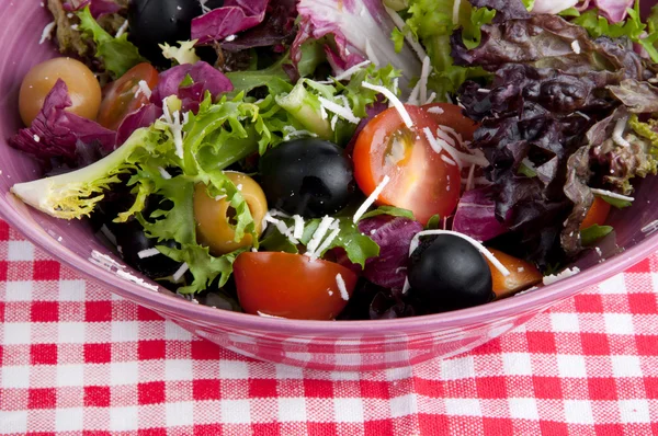 Insalata mista fresca — Foto Stock