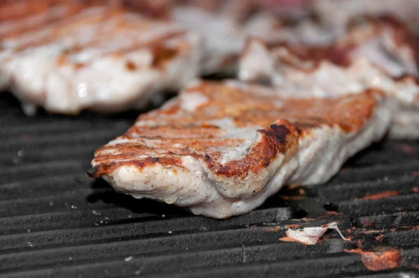 Vynikající Vepřový steak — Stock fotografie