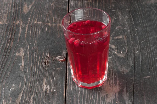 Stewed cranberries and other berries — Stock Photo, Image