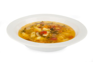 soupe épaisse dans un bol