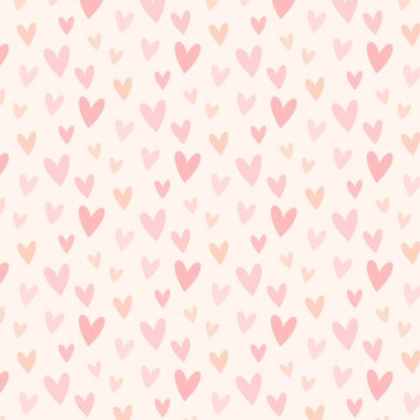 Sevimli kalp desen arka plan