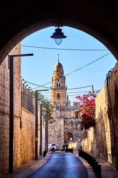 Иерусалим Израиль Сентября 2021 Года Территории Армянского Квартала Старого Города — стоковое фото