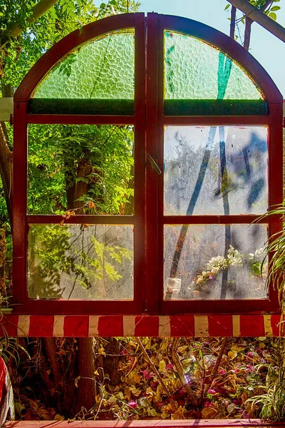 Julis Srail Ekim 2021 Mona Bahçeleri Içindeki Pencereler Aşkın Güzel — Stok fotoğraf