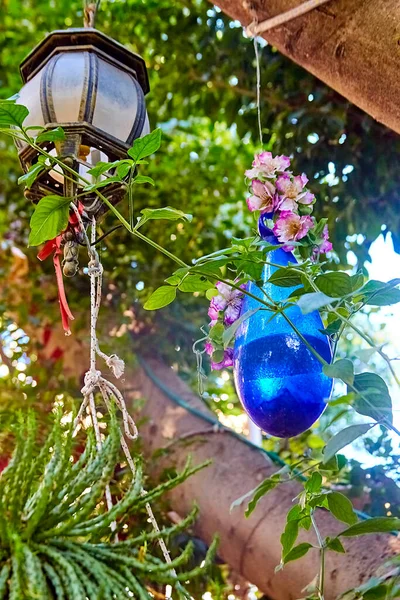 이스라엘 Julis 2021 리스의 드루즈 마을에서 트럭에 정원은 사랑의 아름다운 — 스톡 사진