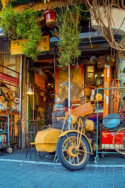 Tel Aviv Israel November 2021 Small Shop Street Flea Market — Stock Photo, Image