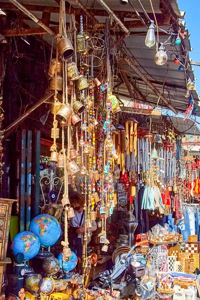 Tel Aviv Israel November 2021 Small Shops Street Flea Market — Stock Photo, Image