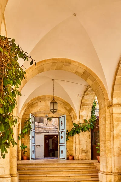 Seconda Stazione Della Crucis Luogo Del Collocamento Della Croce Porte — Foto Stock