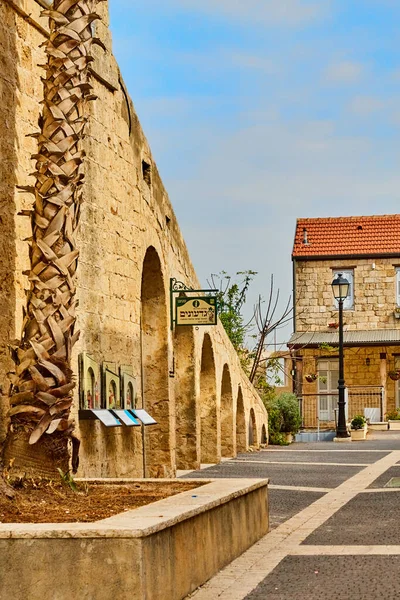 Zichron Yaakov Israël Novembre 2021 Beit Hamuchtar Été Érigé Point — Photo