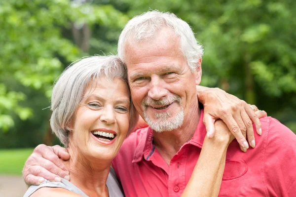 Senior couple in love Stock Picture