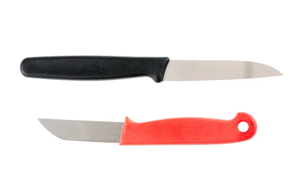 Группа кухонных ножей — стоковое фото