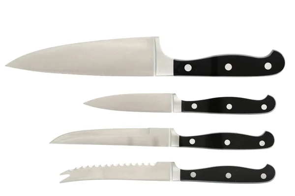 Group of kitchen knifes — Stock fotografie