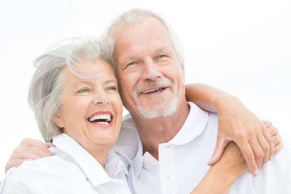 Feliz pareja de ancianos —  Fotos de Stock