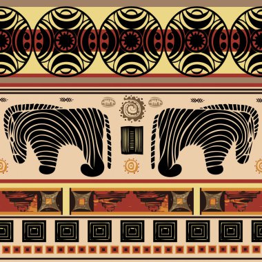 Afrika zebra desen