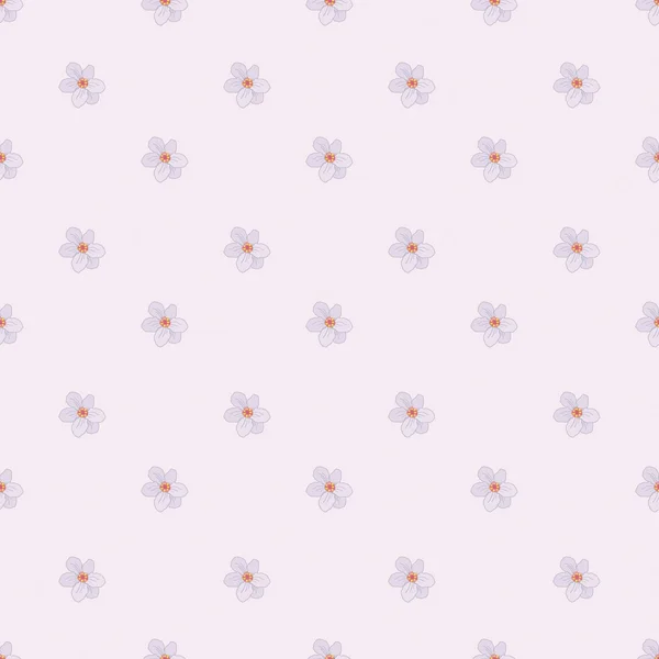 Modèle de fleur de printemps — Image vectorielle