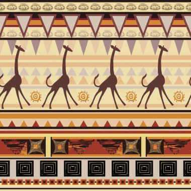 Afrika etnik süsleme