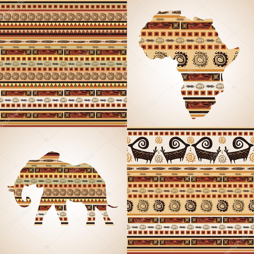 African ornamental motifs