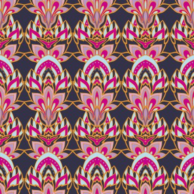 etnik geometrik desen