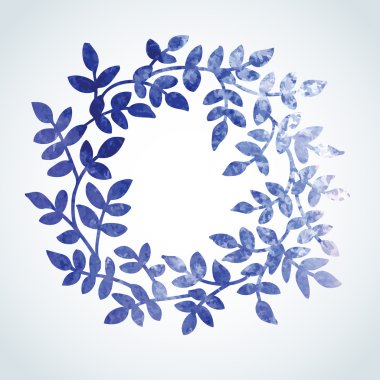 Vintage floral çerçeveler