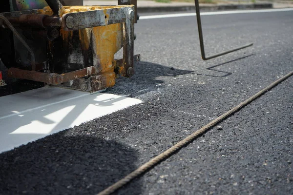 Suddig Bild Trafikmärkning Fungerar Som Bakgrund För Reseannonser — Stockfoto