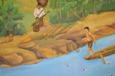 Geleneksel Thai tarzı sanat