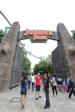 Singapur - 16 Ocak universal studios singapore, singapore resorts dünya sentosa Singapur 16 Ocak 2014