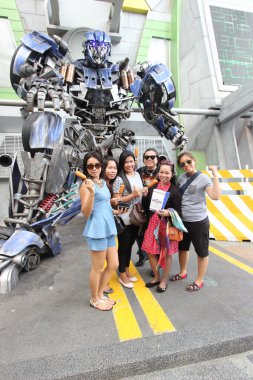 Singapur - 16 Ocak universal studios singapore, singapore resorts dünya sentosa Singapur 16 Ocak 2014