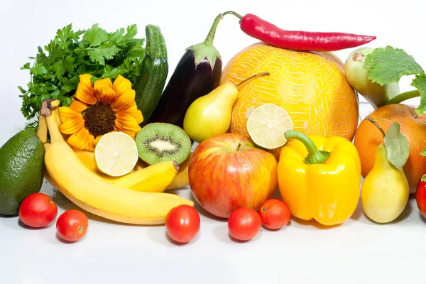 Assortiment van exotisch fruit — Stockfoto