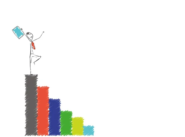 işadamı kavramsal çizimi