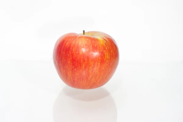 Red apple isolated on white — Stock Photo, Image