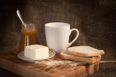 sağlıklı yemek ile ekmek, tahıl