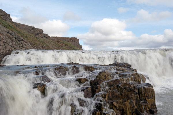 Iceland - The Golden Circle - Gullfoss Waterfall