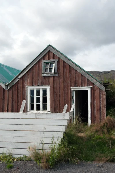 Islande - Le cercle d'or - Ruine de la vieille ferme à Haukadalur — Photo