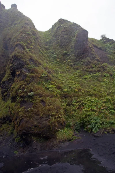在瀑布斯科加瀑布-南部冰岛-冰岛 — 图库照片