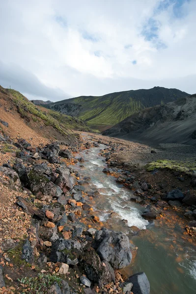 IJsland - zuidwesten IJsland - landmannalaugar — Stockfoto