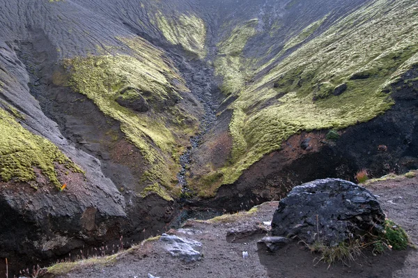 IJsland - zuidwesten IJsland - landmannalaugar — Stockfoto