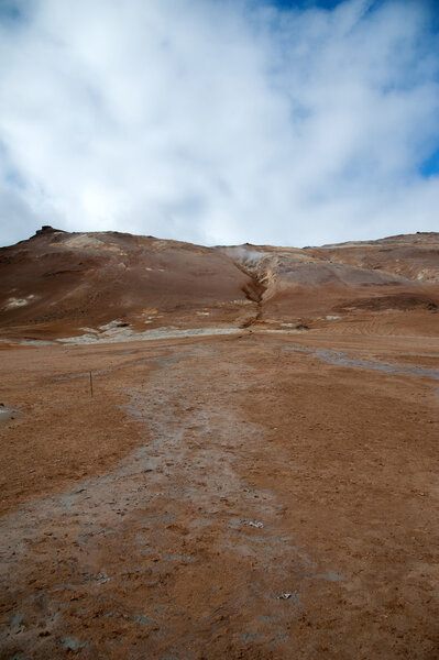 Iceland - high-temperature field Namaskard at Lake Myvatn