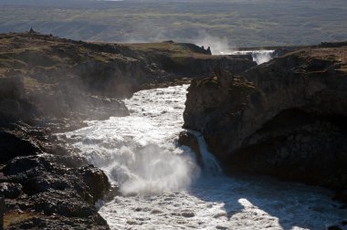 İzlanda - kuzeydoğu - şelale godafoss