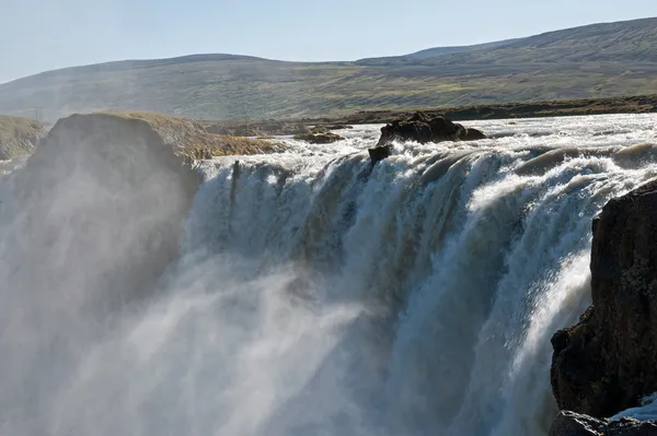 冰岛-东北地区-瀑布 godafoss — 图库照片