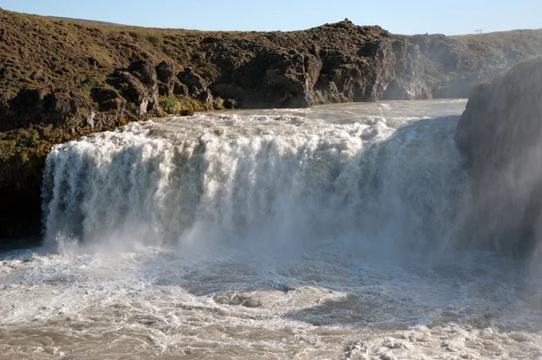 Islândia - Nordeste - Cachoeira Godafoss — Fotografia de Stock