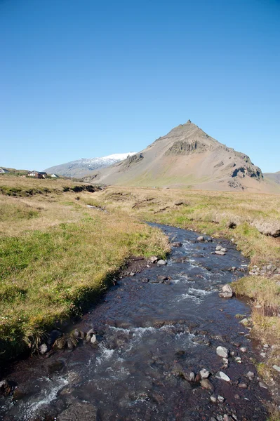 IJsland - de west - schiereiland sneifellsnes — Stockfoto