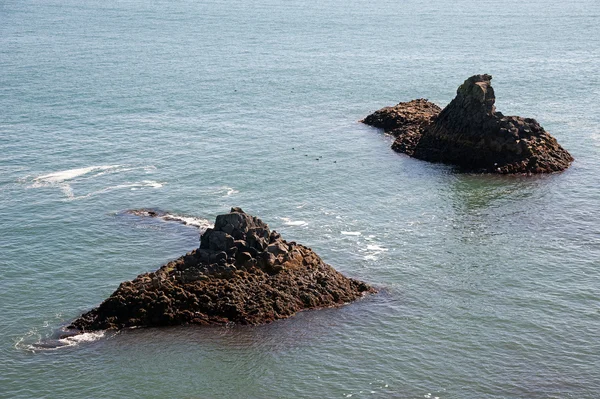 IJsland - de west - schiereiland sneifellsnes - vallende stenen — Stockfoto