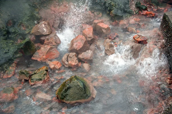 IJsland - de northwest - thermische voorjaar deildartunguhver — Stockfoto