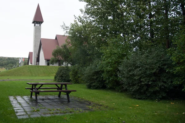 IJsland - de northwest - reykholt — Stockfoto