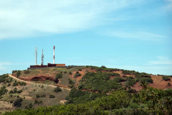 La Palma 2013 - Transmission towers — Stock Photo, Image