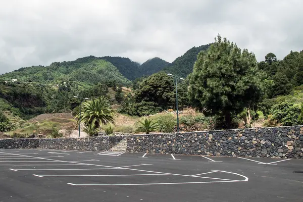La Palma in 2013 - Parking Las Nieves — Stock Photo, Image