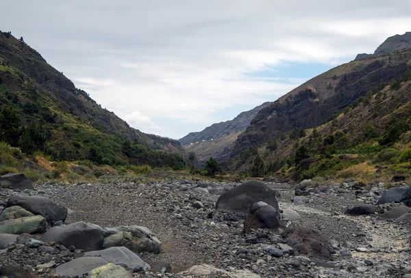 La palma 2013 - Καλντέρα de taburiente Εικόνα Αρχείου