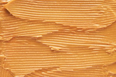 Fıstık ezmesi dokusu. Girdapları açın. Organik keto yemeği.