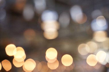 Noel geçmisi. Parti ışıkları. Soyut sihirli elmas